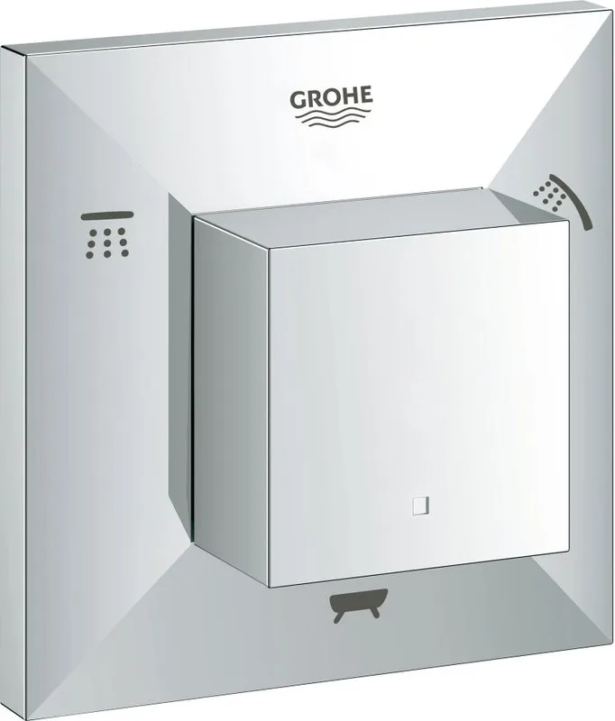 Переключатель потоков Grohe Allure Brilliant 19798000, на три потребителя Sancos — официальный сайт
