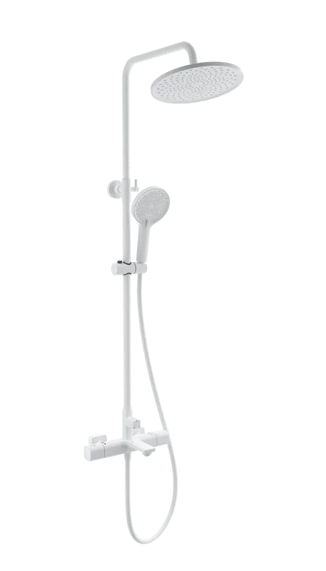 Душевая стойка Wonzon & Woghand SOLID WW-C3011-A-MW, матовая белая Sancos — официальный сайт