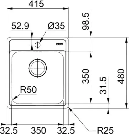 Мойка кухонная Franke Bell BCX 610-42 TL нержавеющая сталь Sancos — официальный сайт