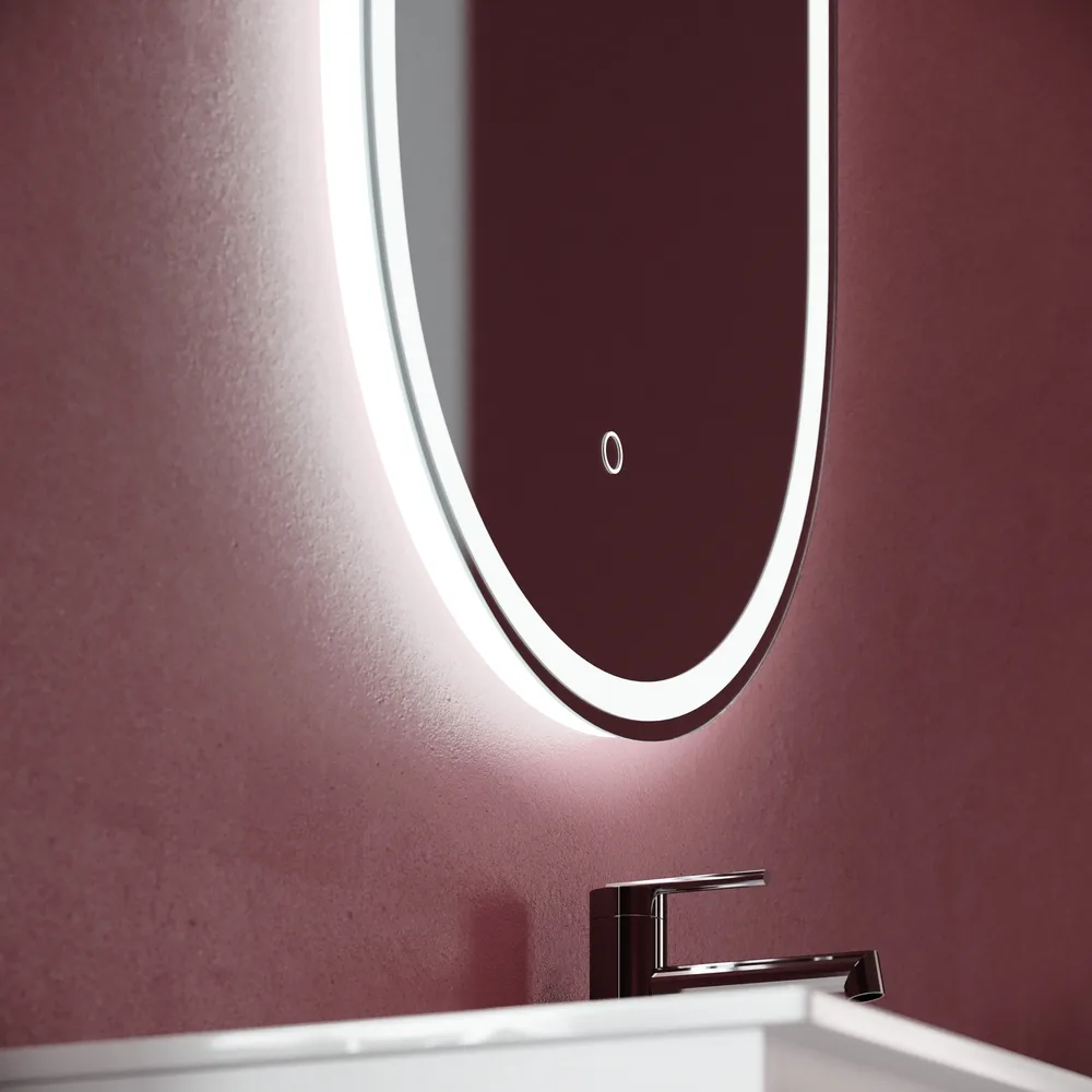 Зеркало Sancos Oval OV45F 45 см Sancos — официальный сайт