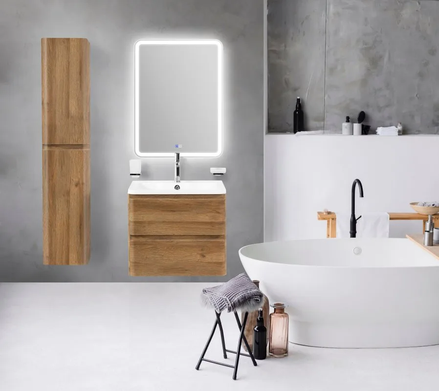 Зеркало BelBagno SPC-MAR-600-800-LED-TCH-PHONE с bluetooth, микрофоном и динамиками Sancos — официальный сайт