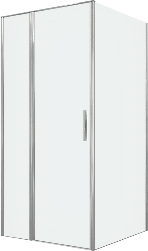 Душевой уголок Allen Brau Priority 100x100, профиль хром, стекло прозрачное Sancos — официальный сайт