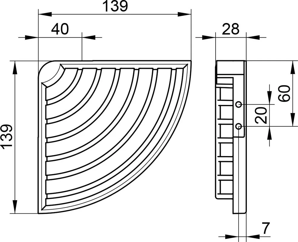 Полка Keuco Universal 24943 01 Sancos — официальный сайт