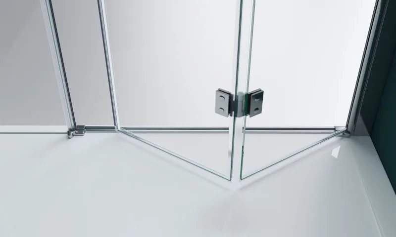 Душевая дверь в нишу BelBagno Albano BS-13-100+100-C-Cr Sancos — официальный сайт
