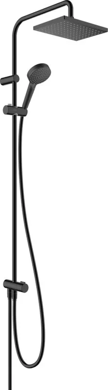 Душевая стойка Hansgrohe Vernis Shape 26289670 Showerpipe 230 1jet Reno, EcoSmart, черный Sancos — официальный сайт