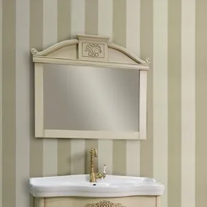 Зеркало BelBagno Primavera bianco antico Sancos — официальный сайт