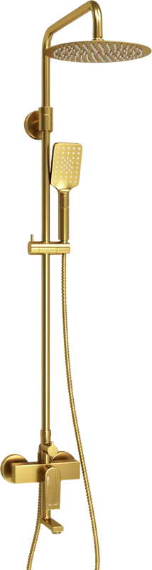 Душевая стойка Wasserkraft Aisch A155.259.201.BG, золото Sancos — официальный сайт