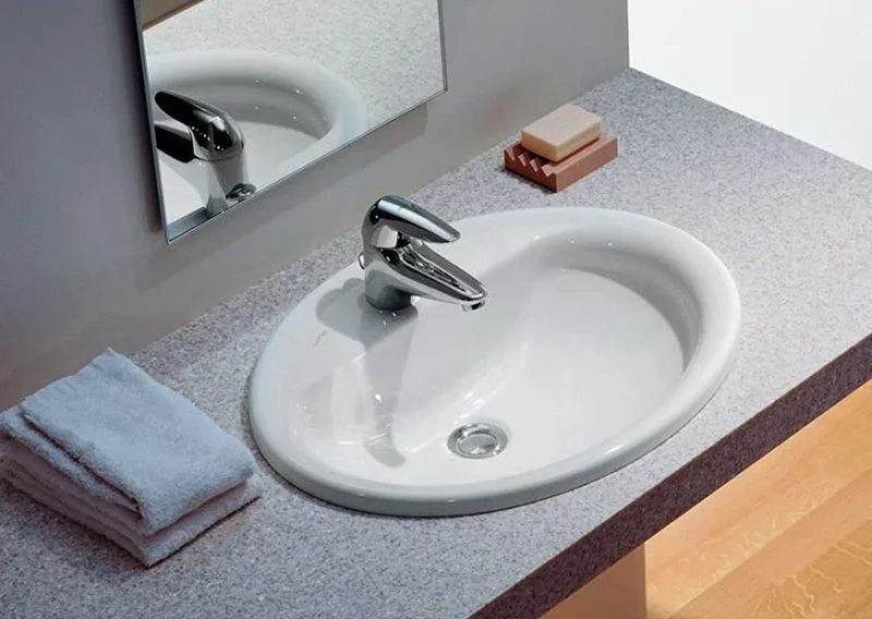 Раковина Jacob Delafon Patio E4155 56 см Sancos — официальный сайт