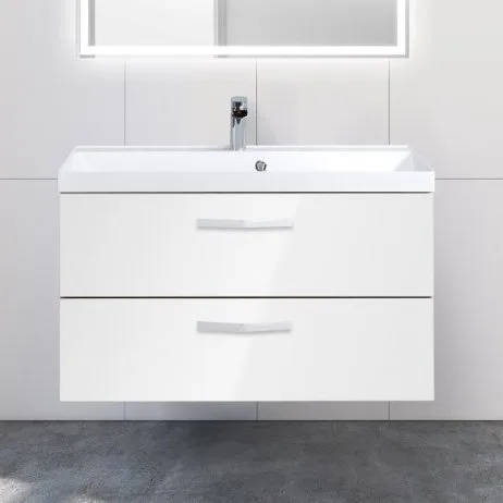 Тумба под раковину без столешницы BelBagno Aurora 90 bianco lucido Sancos — официальный сайт
