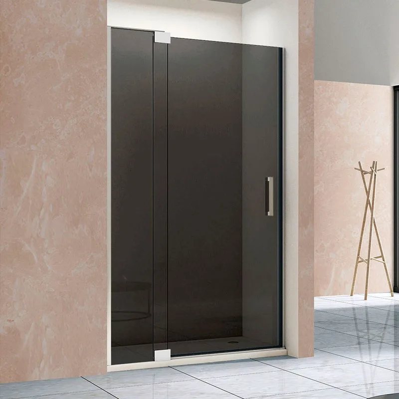 Душевая дверь в нишу Vincea Extra VDP-1E8090CG 80/90 см, стекло тонированное, хром Sancos — официальный сайт