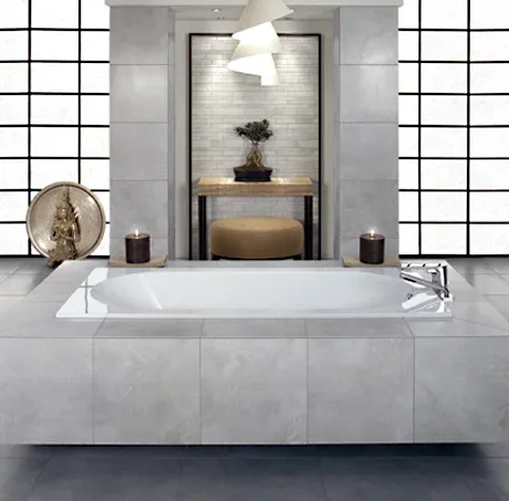 Акриловая ванна Villeroy & Boch Oberon UBQ170OBE2V-01 170x75 см, встраиваемая, на ножках Sancos — официальный сайт