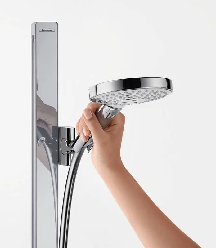 Душевой гарнитур Hansgrohe Raindance Select S 27646000, хром Sancos — официальный сайт