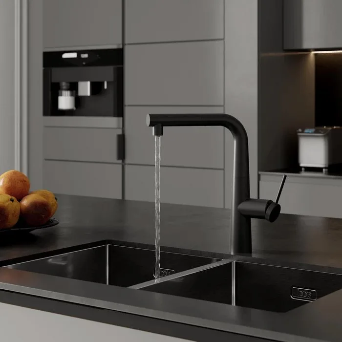 Смеситель для кухни IDDIS Pure PURBLPFi05 черный Sancos — официальный сайт