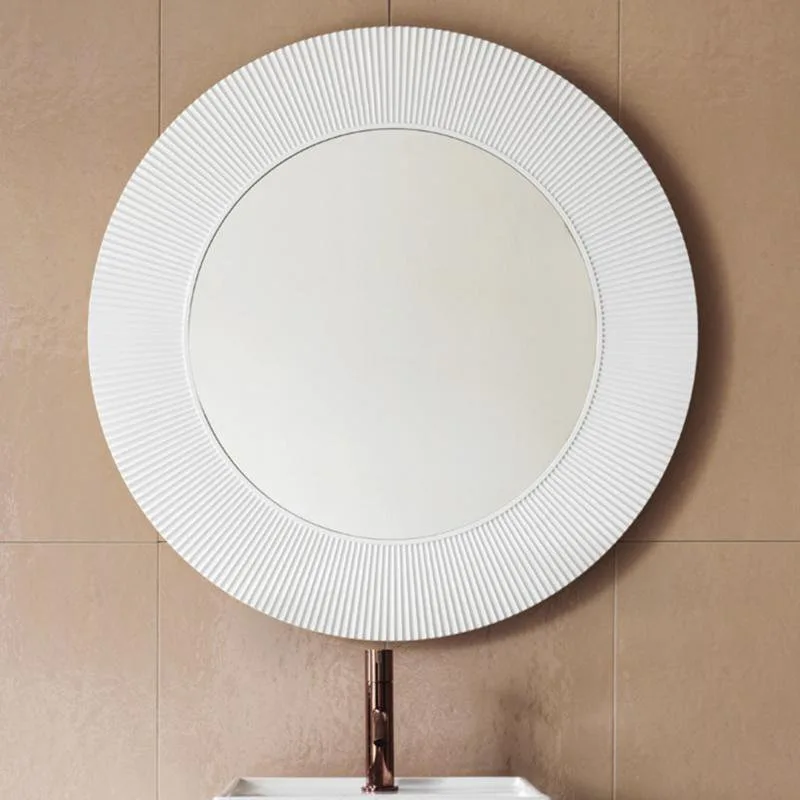 Зеркало круглое Laufen Kartell by Laufen 80 белое Sancos — официальный сайт