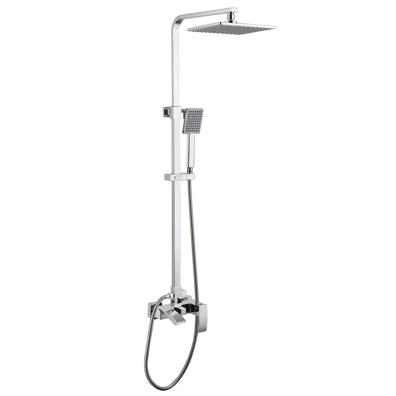Душевая стойка Abber Wasserfall AF8616, хром Sancos — официальный сайт