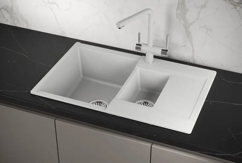 Мойка кухонная Granula Estetica 7808, арктик Sancos — официальный сайт