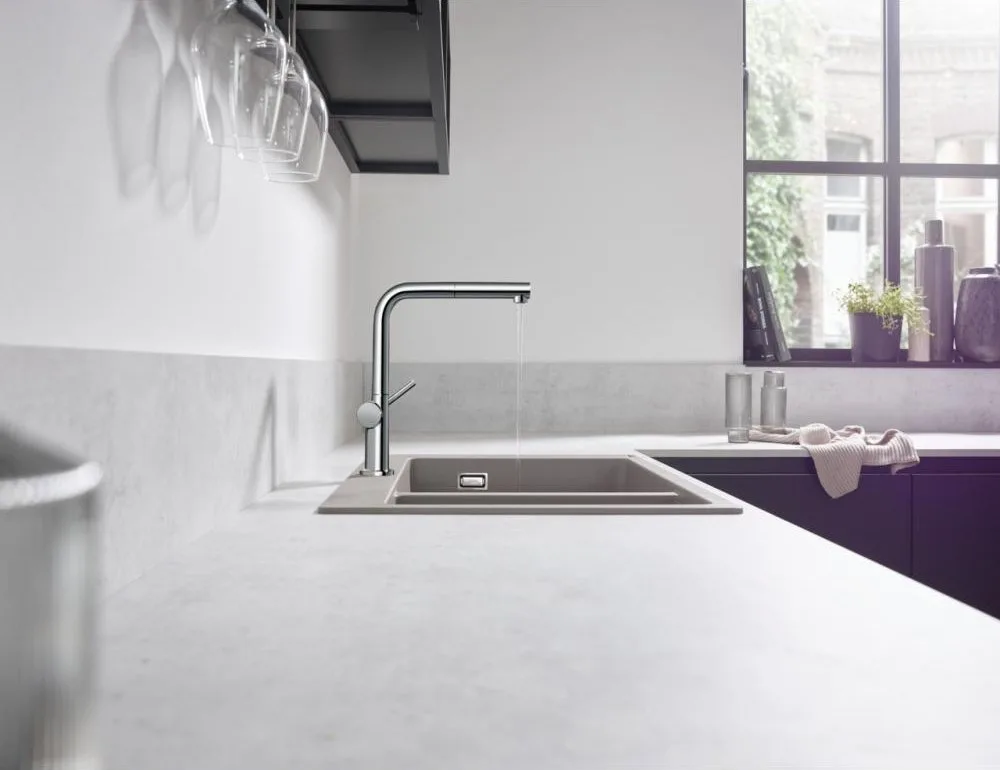Смеситель для кухни Hansgrohe Talis M54 72840000 хром Sancos — официальный сайт