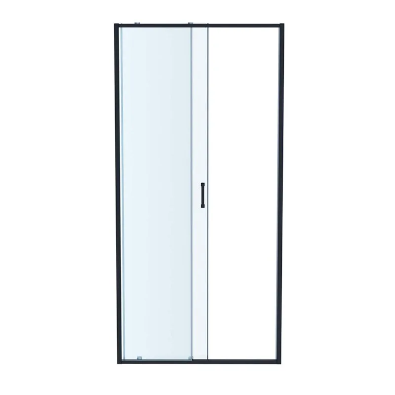 Душевая дверь в нишу AQUATEK AQ ARI RA 12020GM 120х200 см, профиль оружейная сталь, стекло прозрачно Sancos — официальный сайт