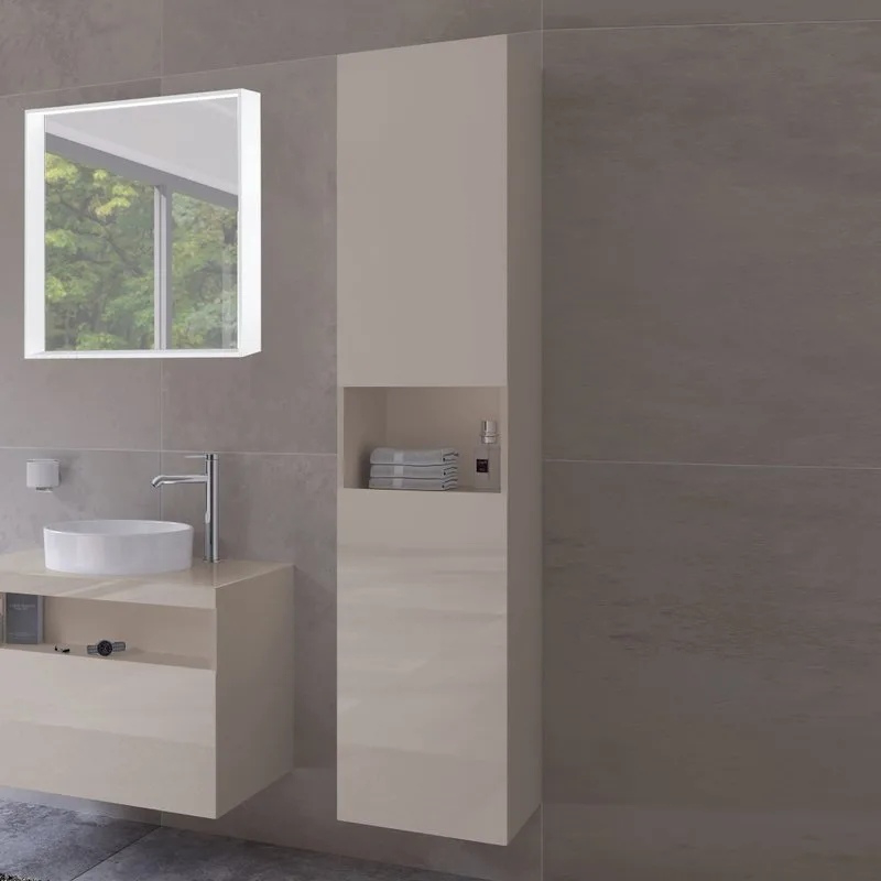 Шкаф-пенал для ванной Keuco Stageline 32831 R, кашемир Sancos — официальный сайт