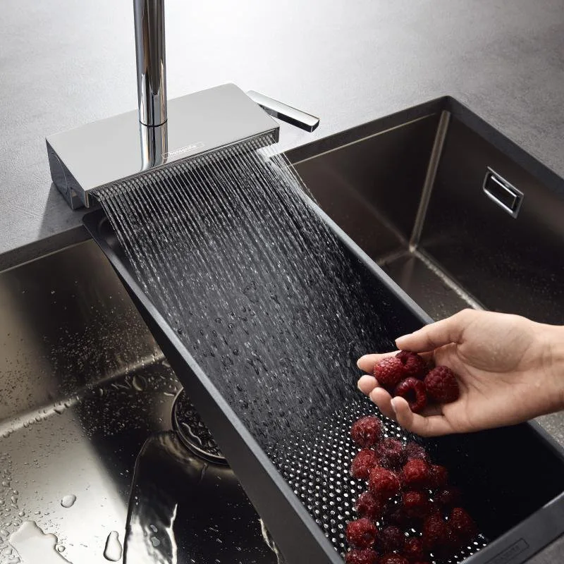 Смеситель для кухни Hansgrohe Aquno Select M81 Aquno Select M81 73830000 хром Sancos — официальный сайт