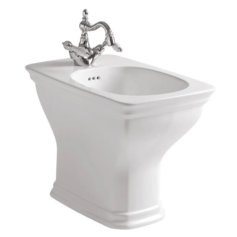 Биде напольное ArtCeram Civitas CIB002 01 00 белый Sancos — официальный сайт