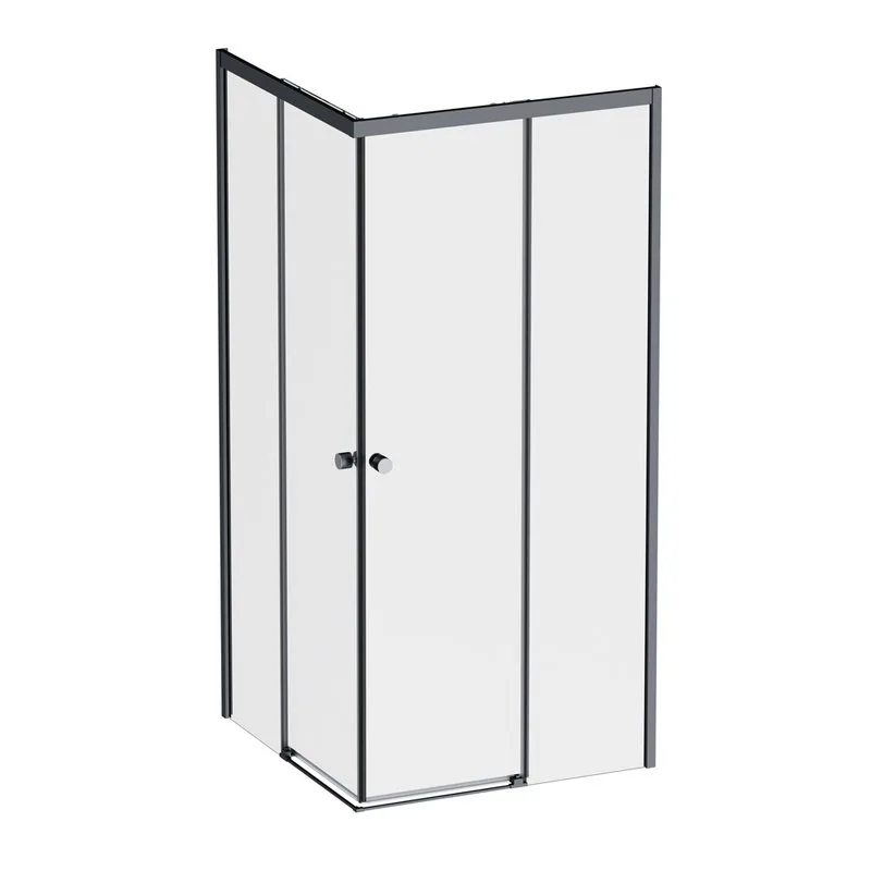 Душевой уголок AM.PM X-Joy W94G-403-9090-BТ 90х90 см, профиль черный матовый Sancos — официальный сайт