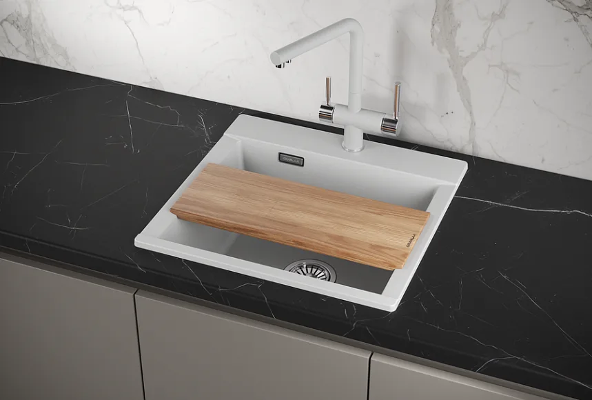 Мойка кухонная Granula Estetica 5201, арктик Sancos — официальный сайт