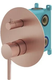 Встраиваемый смеситель Plumberia Selection Ixo KIT1901RS С ВНУТРЕННЕЙ ЧАСТЬЮ, браши Sancos — официальный сайт
