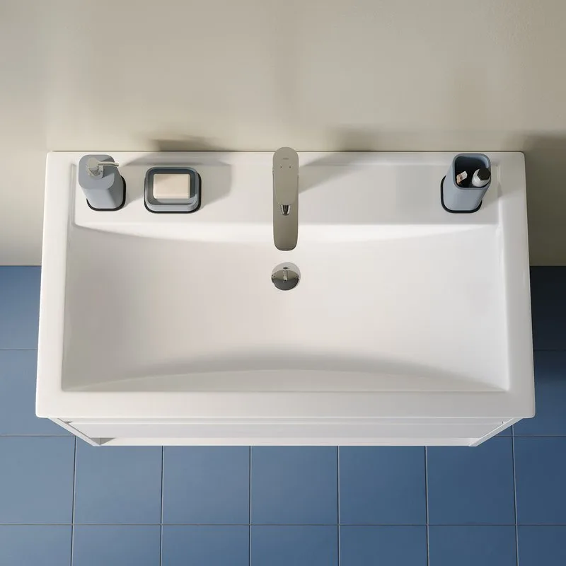 Мебельная раковина IDDIS Optima Home 407 80 глянцевая белая Sancos — официальный сайт