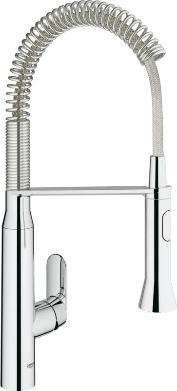 Смеситель для кухни Grohe K7 31379000 с гибким изливом Sancos — официальный сайт