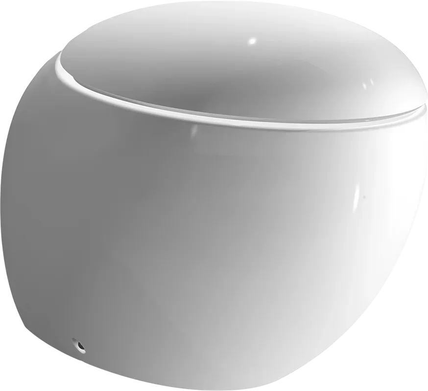Чаша для унитаза приставного Laufen Alessi one Alessi One 2197.1.400.000.1 Sancos — официальный сайт