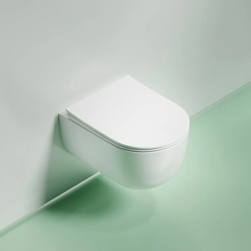 Унитаз подвесной Ceramicanova Modena Rimless CN6063MW Sancos — официальный сайт