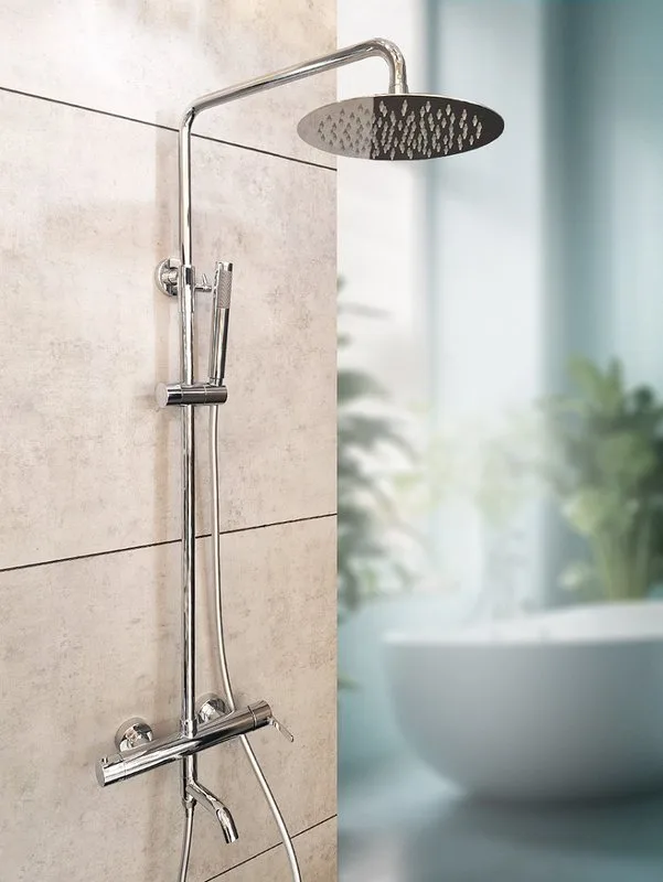 Душевая стойка AltroBagno Unione 030208 Cr, хром Sancos — официальный сайт