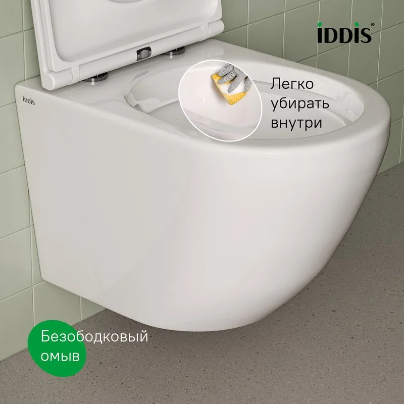 Унитаз подвесной IDDIS Blanco BLARNSEi25 Sancos — официальный сайт