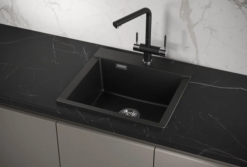 Мойка кухонная Granula Estetica 5201, турмалин Sancos — официальный сайт