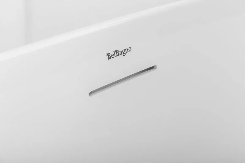 Акриловая ванна BelBagno BB411 170x80 см, отдельностоящая, белая, овальная, со сливом-переливом, с д Sancos — официальный сайт