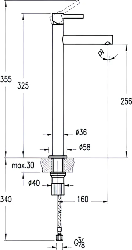 Смеситель для раковины VitrA Origin A4255829 медный Sancos — официальный сайт