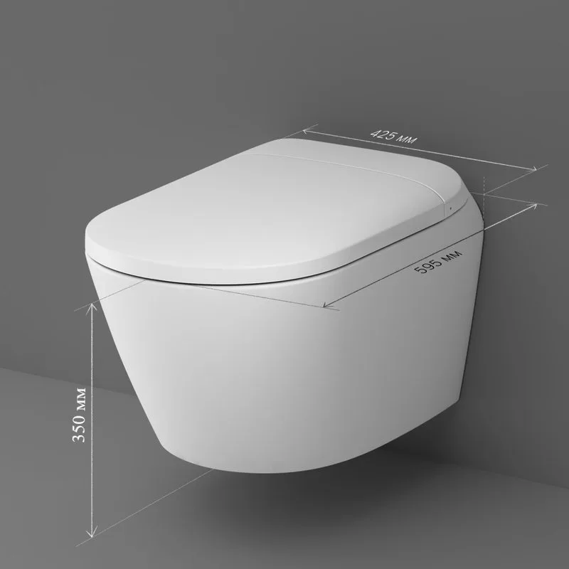 Унитаз подвесной AM.PM Sensation CCC301700SC Sancos — официальный сайт