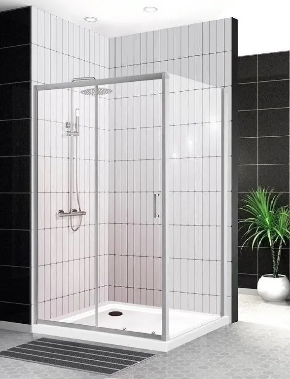 Душевой уголок BelBagno Uno AH 1 100/90 C Cr Sancos — официальный сайт