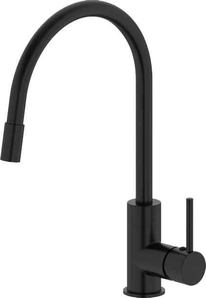 Смеситель для кухни IDDIS Kitchen 360 K36BLJ0i05 черный, с гибким изливом Sancos — официальный сайт