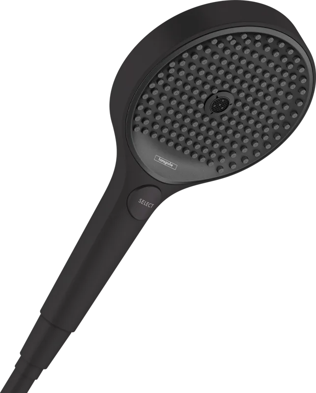 Душевая лейка Hansgrohe Rainfinity 130 26864670 матовый черный Sancos — официальный сайт