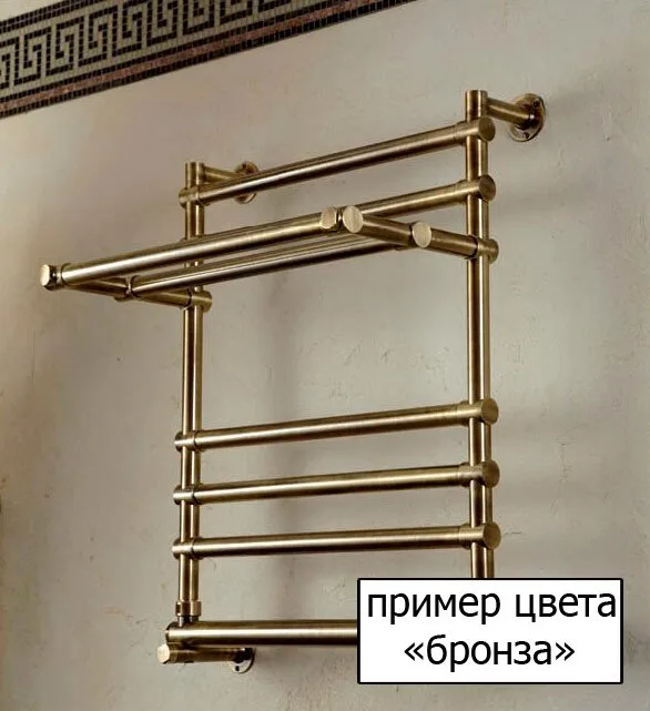 Полотенцесушитель водяной Margaroli Vento 402, бронза Sancos — официальный сайт