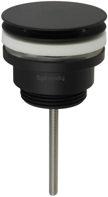 Донный клапан для раковины Splendy AA3071ORMBM, черный матовый Sancos — официальный сайт