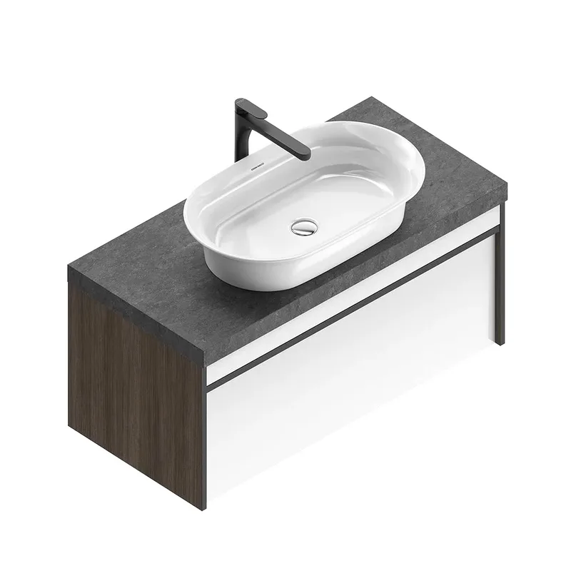 Тумба под раковину без столешницы KERAMA MARAZZI Modula 100 подвесная, арабика, глянцевая белая Sancos — официальный сайт