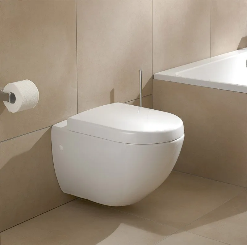 Чаша для унитаза подвесного Villeroy & Boch Subway 6600 1001 alpin Sancos — официальный сайт