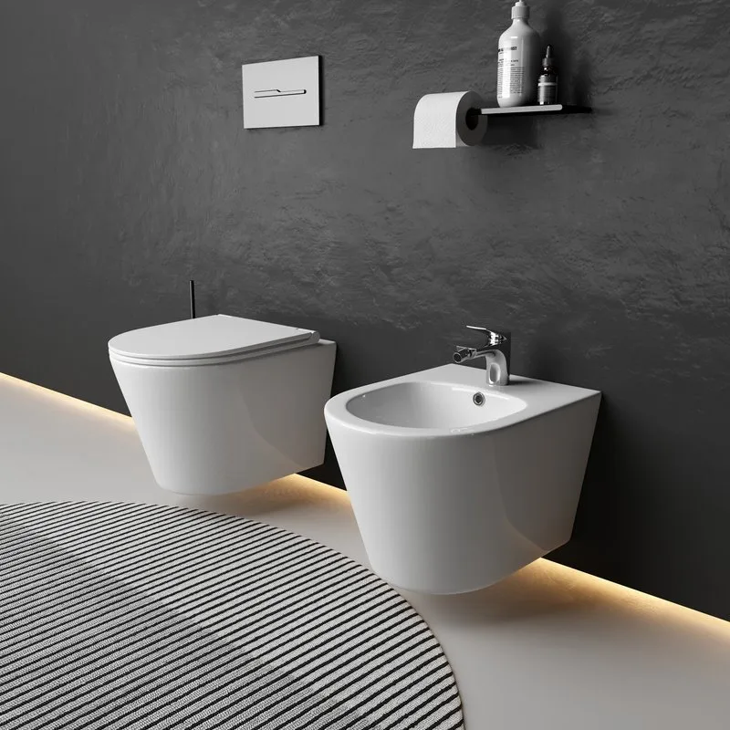 Биде подвесное Ceramicanova Forma CN3012 Sancos — официальный сайт