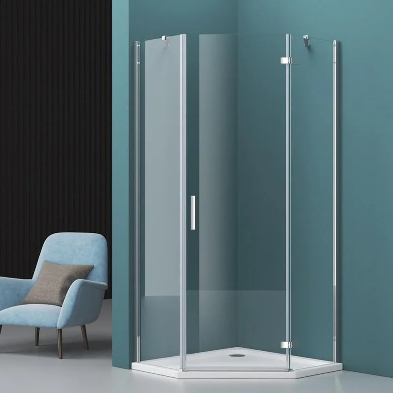 Душевой уголок BelBagno Kraft P-1-100-C-Cr R Sancos — официальный сайт