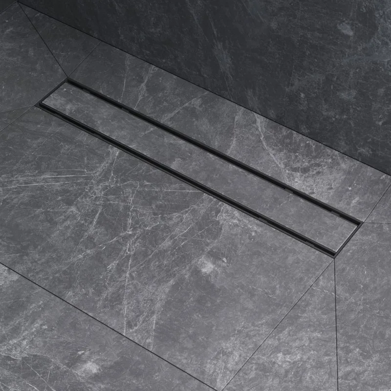 Душевой трап (лоток) AM.PM PrimeFlow Tile 50 см, черный матовый Sancos — официальный сайт