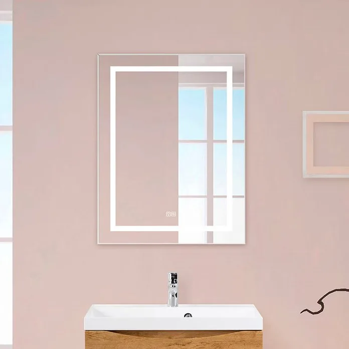 Зеркало BelBagno Kraft SPC-KRAFT-685-885-TCH-WARM с подогревом Sancos — официальный сайт
