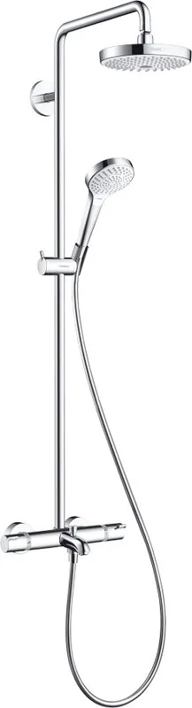 Душевая стойка Hansgrohe Croma 2jet Select S 180, 27351400 Sancos — официальный сайт